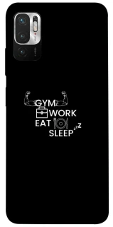 Чехол на Xiaomi Redmi Note 10 5G Gym v2 фото 1 из 1