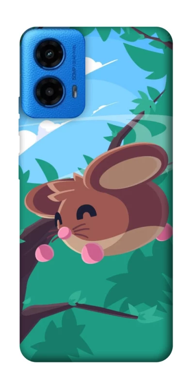 Чохол на Motorola Moto G45 Adopt Me Forest Mouse Jump фото 1 з 1