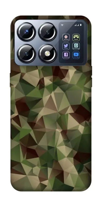 Чохол на Xiaomi POCO X8 Pro camouflage v2 фото 1 з 1