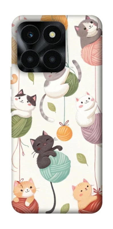 Чохол на Huawei Honor X6a Funny Kittens фото 1 з 1