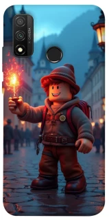 Чохол на Huawei P Smart (2020) Roblox Fire Logo Blue Flames фото 1 з 1