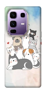 Чехол на Infinix Note 50 Pro+ Funny Pets ver.2 фото 1 из 1
