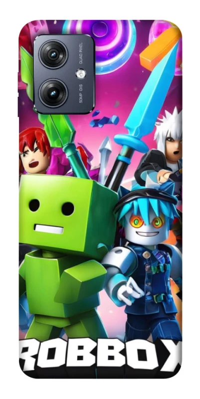 Чохол на Motorola Moto G54 Roblox gaming heroes фото 1 з 1