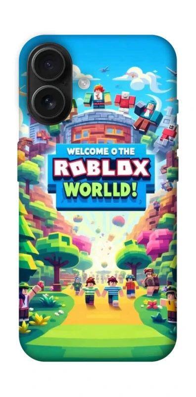 Чохол на Apple iPhone 16 Roblox World фото 1 з 1