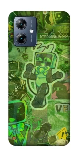 Чехол на Motorola Moto G54 Power Dandysworld tv green theme фото 1 из 1