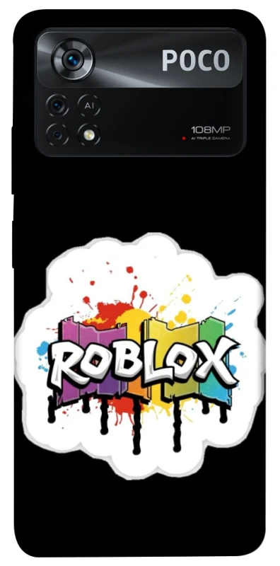 Чохол на Xiaomi Poco X4 Pro 5G Roblox logo ver.2 фото 1 з 1
