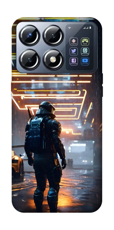 Чохол на Xiaomi POCO X8 Pro Cyber character фото 1 з 1
