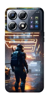 Чехол на Xiaomi POCO X8 Pro Cyber character фото 1 из 1
