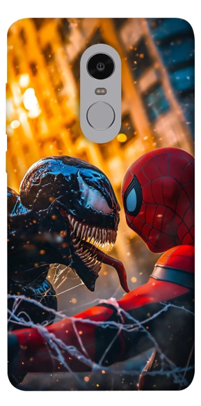 Чохол на Xiaomi Redmi Note 4X / Note 4 (Snapdragon) Venom vs Spiderman фото 1 з 1