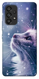 Чехол на Samsung Galaxy A53 5G Snow cat фото 1 из 1