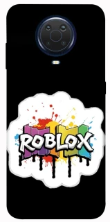 Чехол на Nokia G20 / G10 / 6.3 Roblox logo ver.2 фото 1 из 1