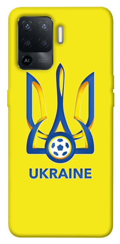 Чехол на Oppo Reno 5 Lite Футбольный Герб фото 1 из 1