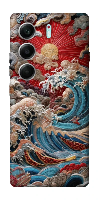 Чохол на Tecno Camon 40 Pro Japa wave ver.2 фото 1 з 1