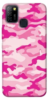 Чехол на Infinix Hot 10 Lite camouflage pink фото 1 из 1