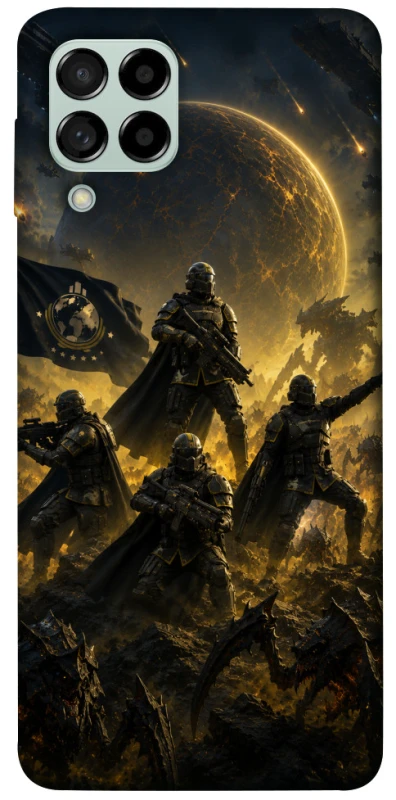 Чохол на Samsung Galaxy M53 5G HELLDIVERS ver.2 фото 1 з 1