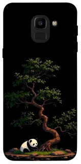 Чохол на Samsung J600F Galaxy J6 (2018) Panda and tree фото 1 з 1