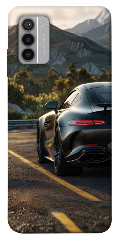 Чехол на Nokia G42 Car in the mountains фото 1 из 1