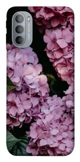 Чохол на Motorola Moto G31 Рожеві гартензії фото 1 з 1
