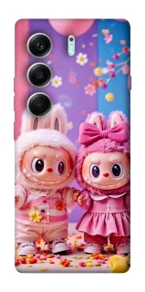 Чехол на Tecno Camon 40 Pro 5G Labubu twins ver.2 фото 1 из 1