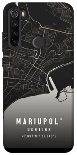 Чохол на Xiaomi Redmi Note 8T Mariupol map фото 1 з 1