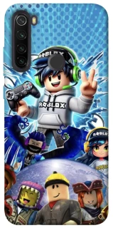 Чехол на Xiaomi Redmi Note 8T Roblox collage ver.3 фото 1 из 1