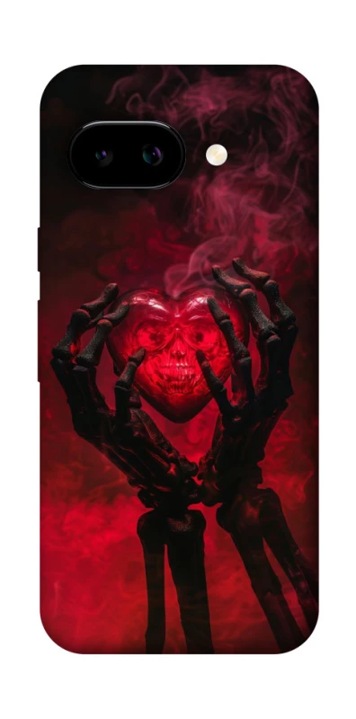 Чохол на Google Pixel 9a Heart in the hands of a skeleton фото 1 з 1