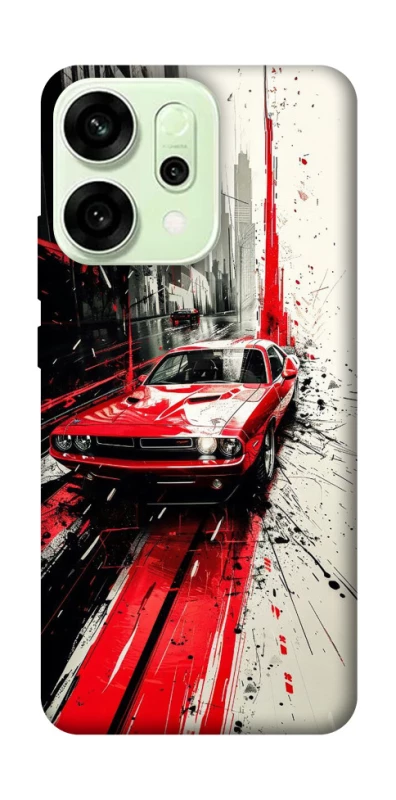 Чехол на Oppo Reno 14 Painted Mustang фото 1 из 1