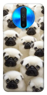 Чехол на Xiaomi Redmi K30 Doggy Pug Love фото 1 из 1