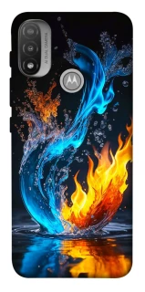 Чохол на Motorola Moto E20 Water And Fire фото 1 з 1