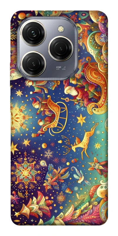 Чохол на TECNO Spark 20 Pro Christmas spirit ver.10 фото 1 з 1