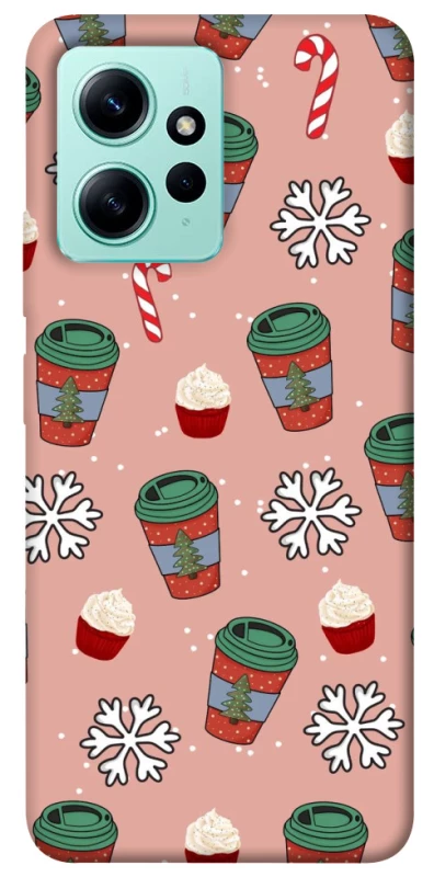 Чехол на Xiaomi Redmi Note 12 4G Новогодний v38 фото 1 из 1