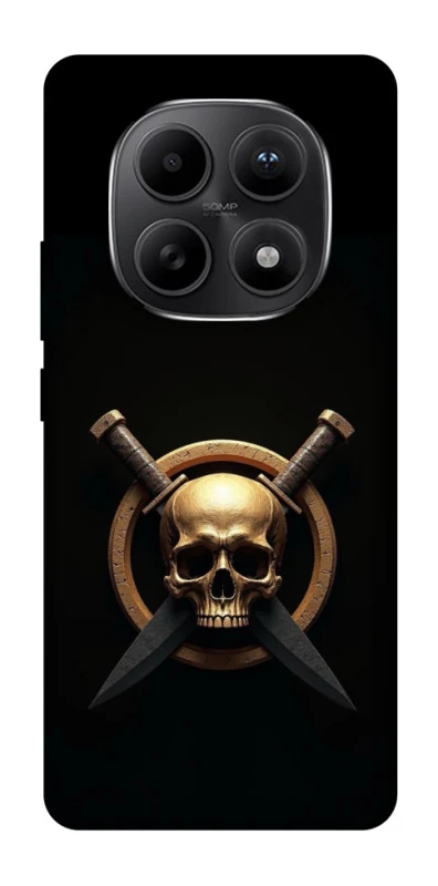 Чохол на Xiaomi Redmi Note 15 5G Golden Skull фото 1 з 1
