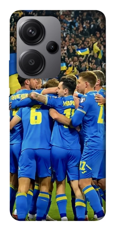 Чохол на Xiaomi Redmi Note 13 Pro+ Збірна України v3 фото 1 з 1