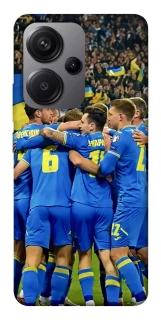 Чехол на Xiaomi Redmi Note 13 Pro+ Сборная Украины v3 фото 1 из 1