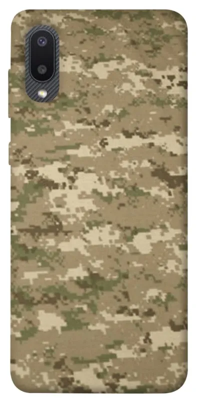 Чехол на Samsung Galaxy A02 camouflage v4 фото 1 из 1