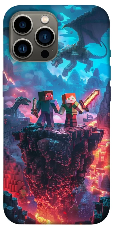 Чохол на Apple iPhone 13 Pro Max (6.7") Minecraft v3 фото 1 з 1