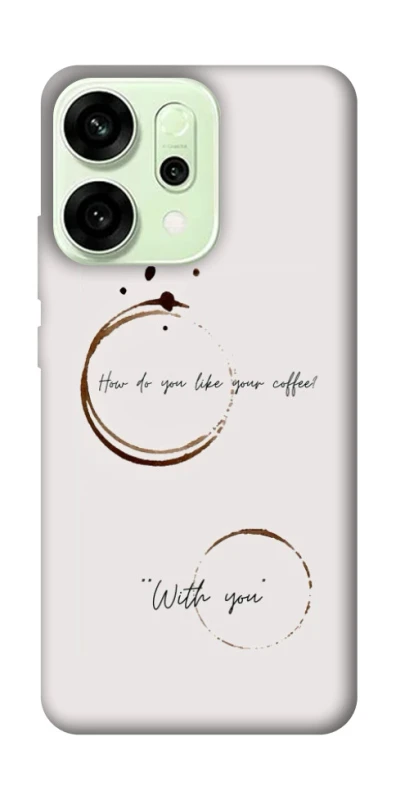 Чохол на Oppo Reno 14 Coffee with you фото 1 з 1