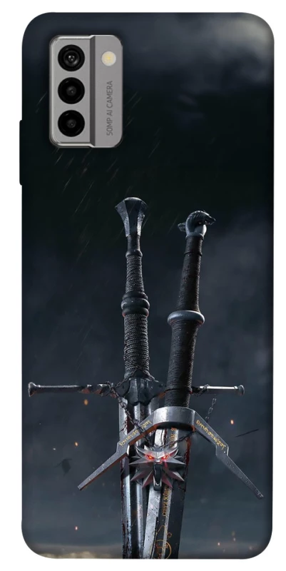 Чехол на Nokia G22 Мечи Ведьмака фото 1 из 1