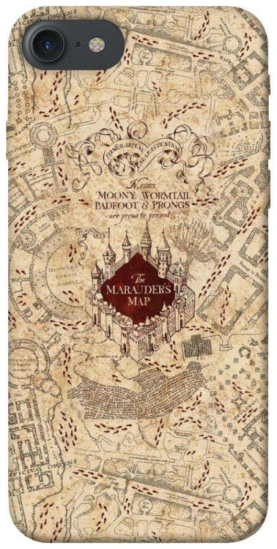 Чохол на Apple iPhone 7 / 8 (4.7") Harry Potter Marauder's Map фото 1 з 1