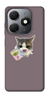 Чохол на TECNO Spark 20 cat matcha фото 1 з 1