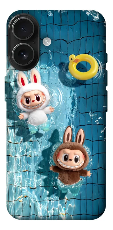Чохол на Apple iPhone 17 (6.3") Labubu in the pool фото 1 з 1