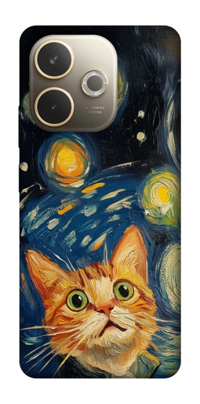 Чохол на Oppo A5 Pro 4G paint cat фото 1 з 1