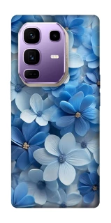 Чехол на Infinix Note 50 Pro+ Синие цветы фото 1 из 1