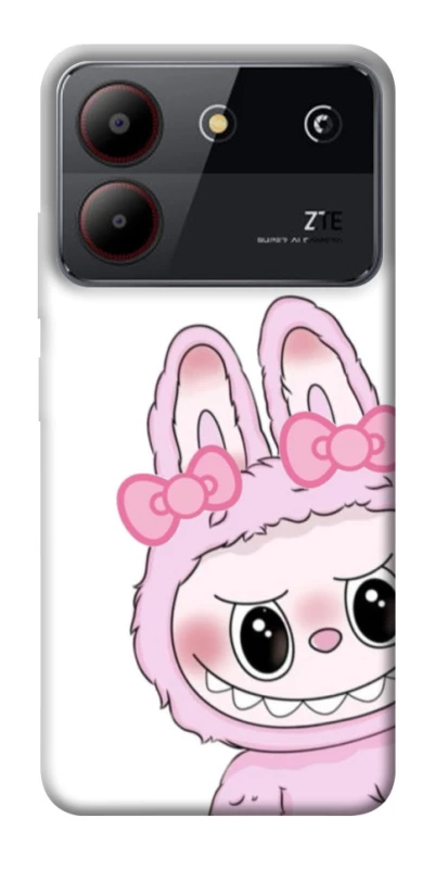 Чохол на ZTE Blade A54 4G Labubu White фото 1 з 1