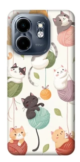 Чехол на Infinix Smart 9 4G / Hot 50i Funny Kittens фото 1 из 1