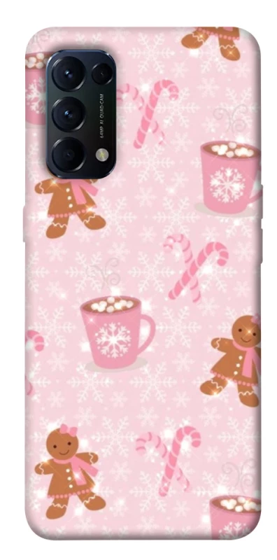 Чохол на Oppo Reno 5 4G Новорічний v41 фото 1 з 1