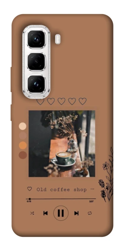 Чохол на Infinix Hot 50 Pro Coffee player фото 1 з 1