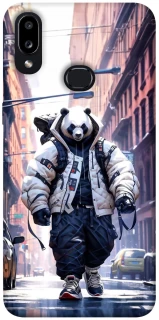 Чехол на Samsung Galaxy A10s Панда курьер фото 1 из 1