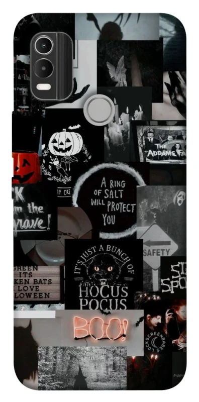 Чехол на Nokia C21 Plus Halloween aesthetics ver.3 фото 1 из 1