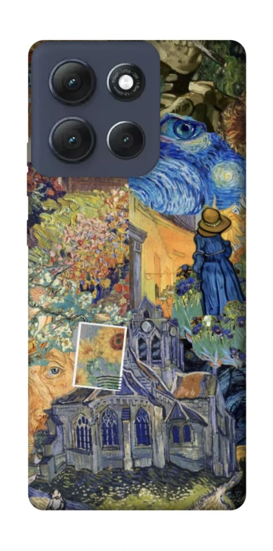Чохол на Motorola Moto G86 Power Van Gogh collage фото 1 з 1